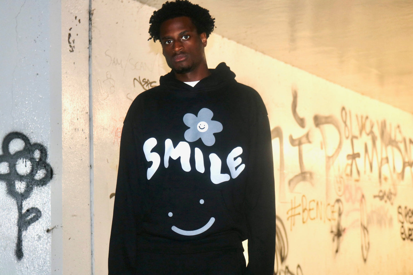 Black Smile Hoodie