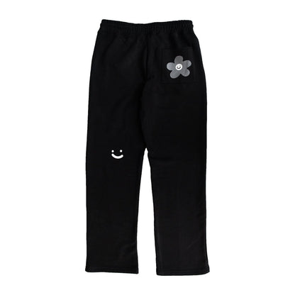 Black Smile Joggers