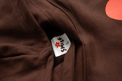 Brown Smile Hoodie